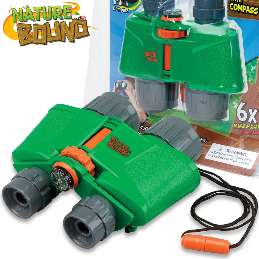 Nature Bound: Binoculars With Compass