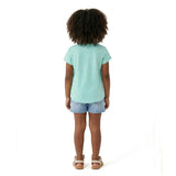 Girls Emroidered Tee | Sparkle Bloom