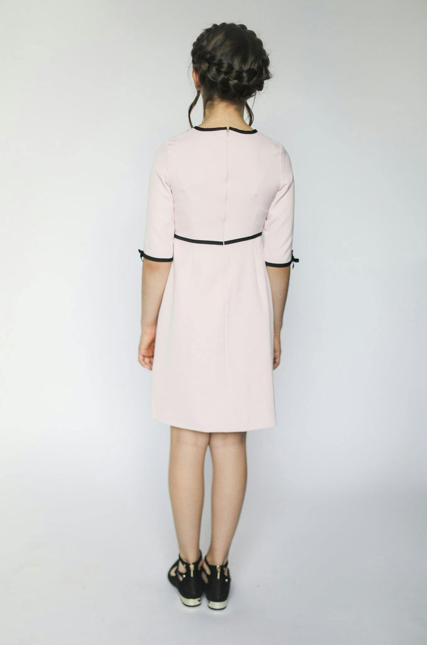 Anais bow dress (ivory)