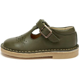 Penny Velcro T-Bar Shoe, Green