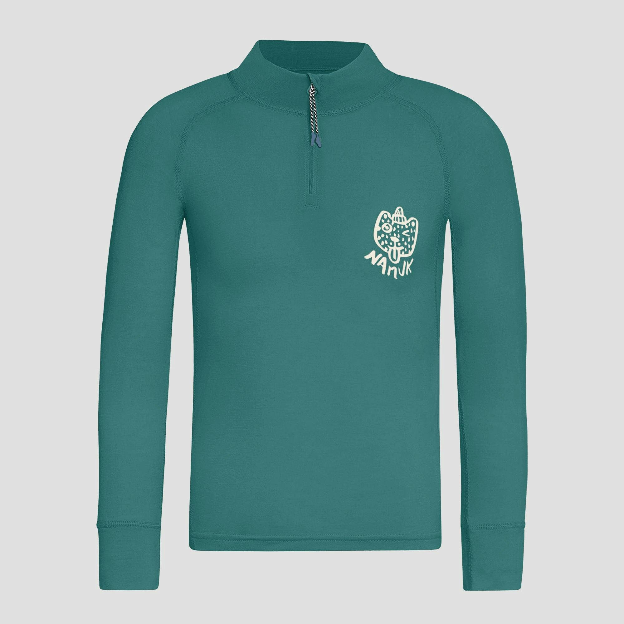 Honu Merino half-zip longsleeve 
