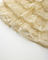 Tanya Lace Frill Maxi Dress (Baby)