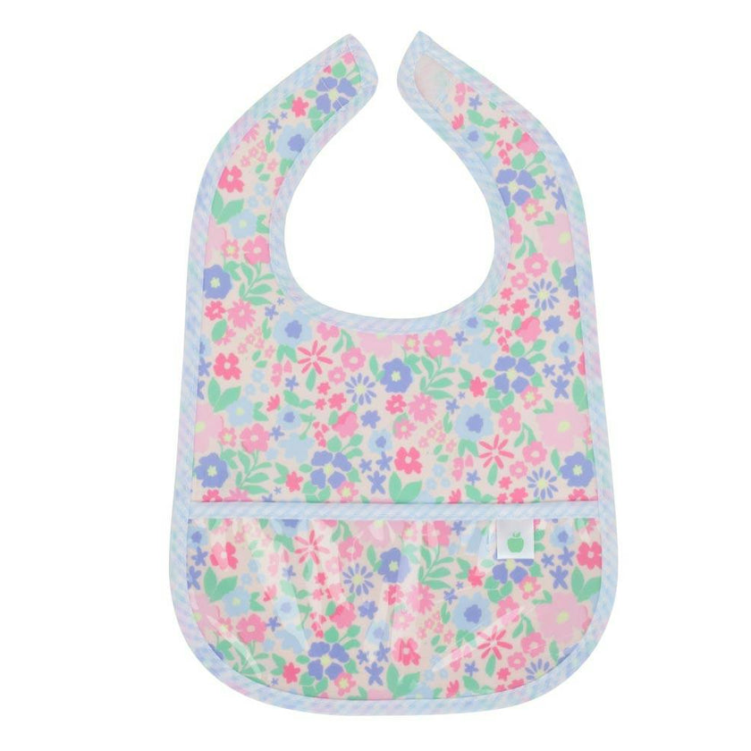 The Wipe It Bib in Ditsy Floral