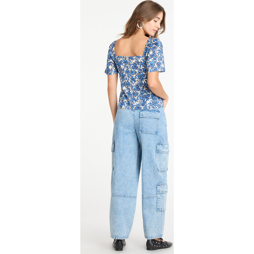 Women's Bleecker Top, Blue
