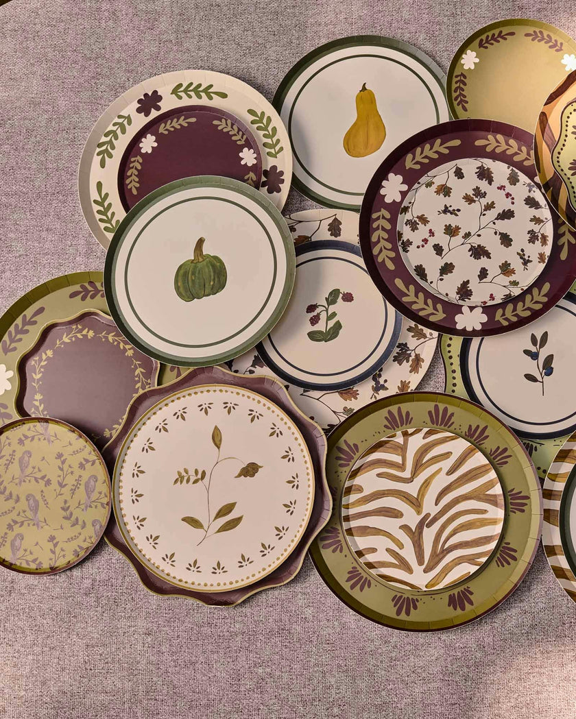 Casa Dinner Plate Set - Creme