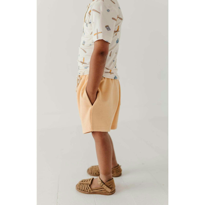 Boy's Short Sleeve Henley Shirt