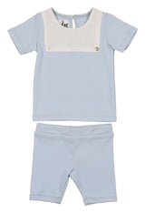 Poplin Bib Top & Short Set
