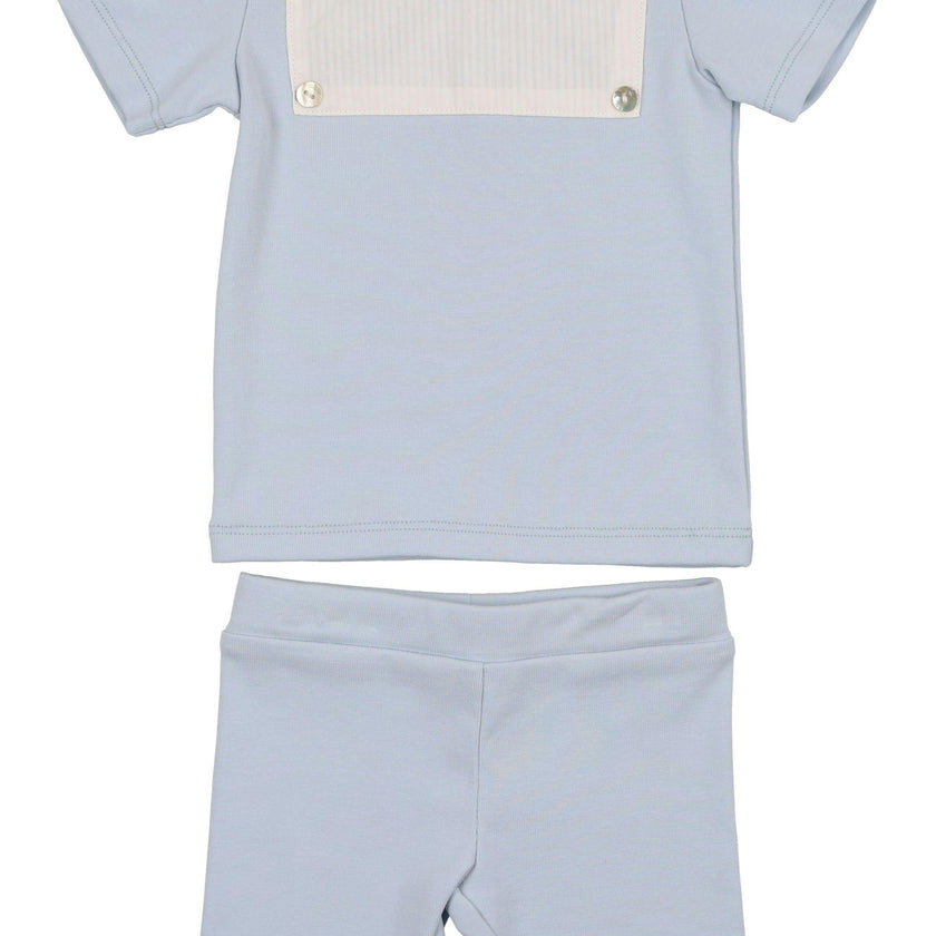 Poplin Bib Top & Short Set