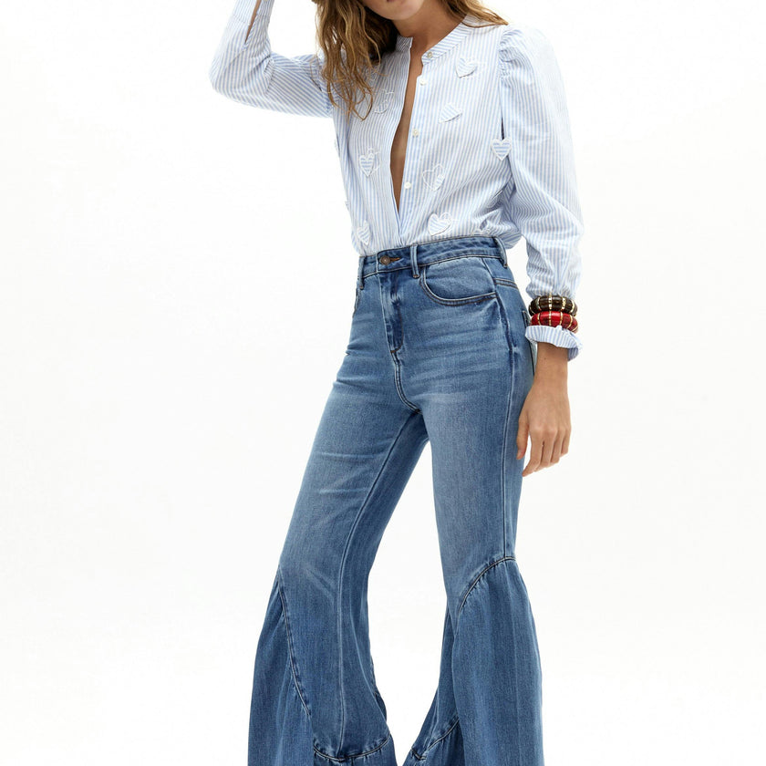 Gypsy Denim Pants - Washed Indigo