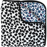 Animal Print Muslin Triple-Layer Reversible Blanket