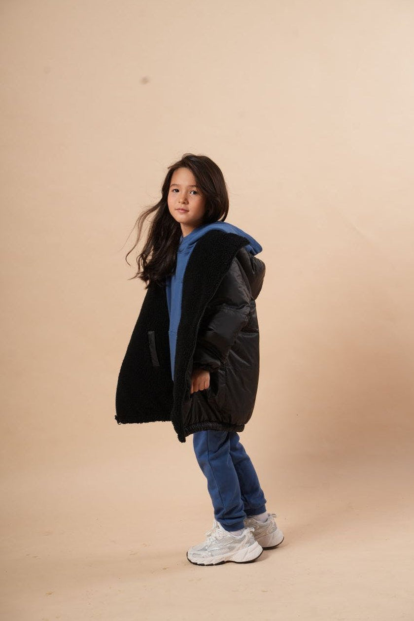Sherpa Lined Reversible Parka