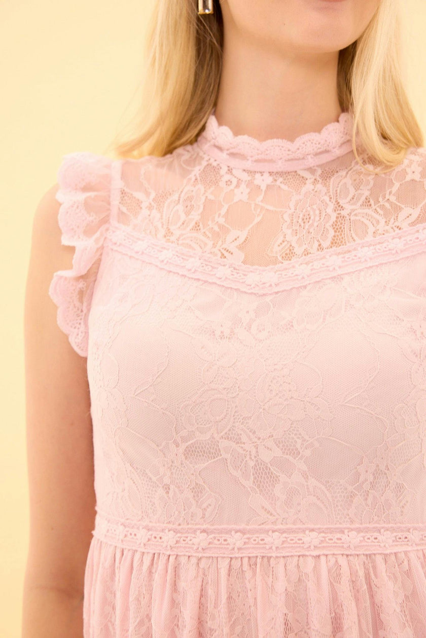 Annie Dress in Light Pink