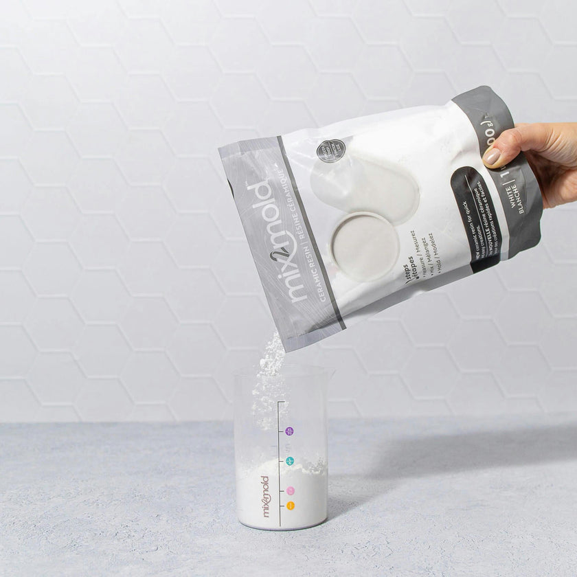Brea Reese: Mix2Mold Ceramic Resin - White Powder