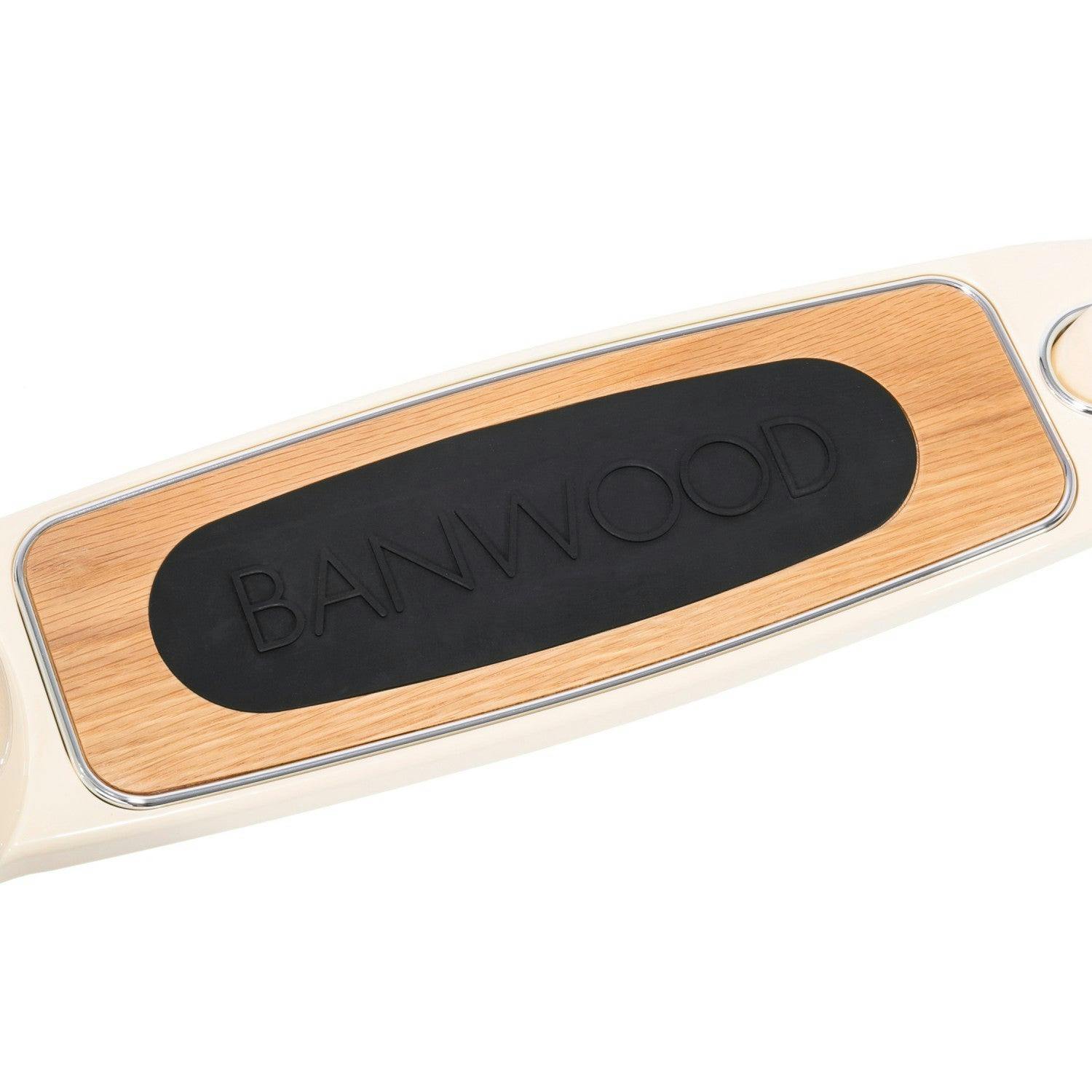 Banwood 3-Wheel Kids Scooter — Cream