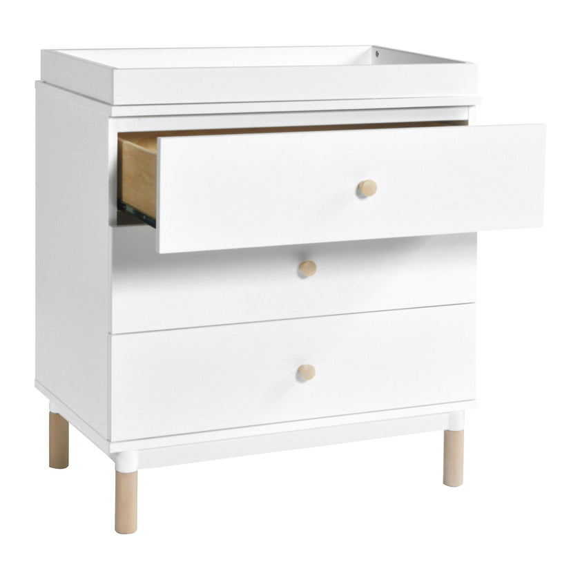 Babyletto Gelato 3-Drawer Compact Changer Dresser with Removable Changing Tray (34")