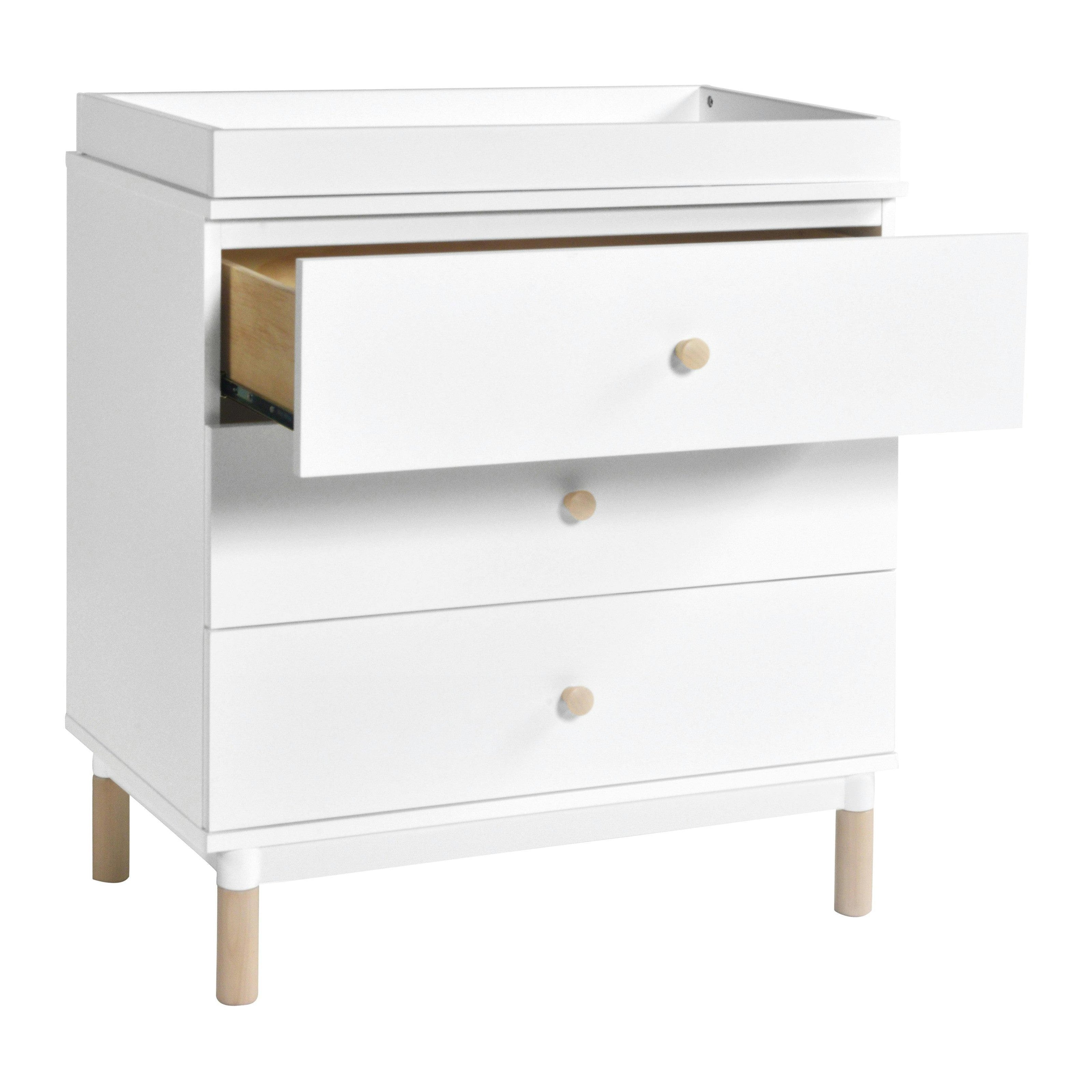 Babyletto Gelato 3-Drawer Compact Changer Dresser with Removable Changing Tray (34