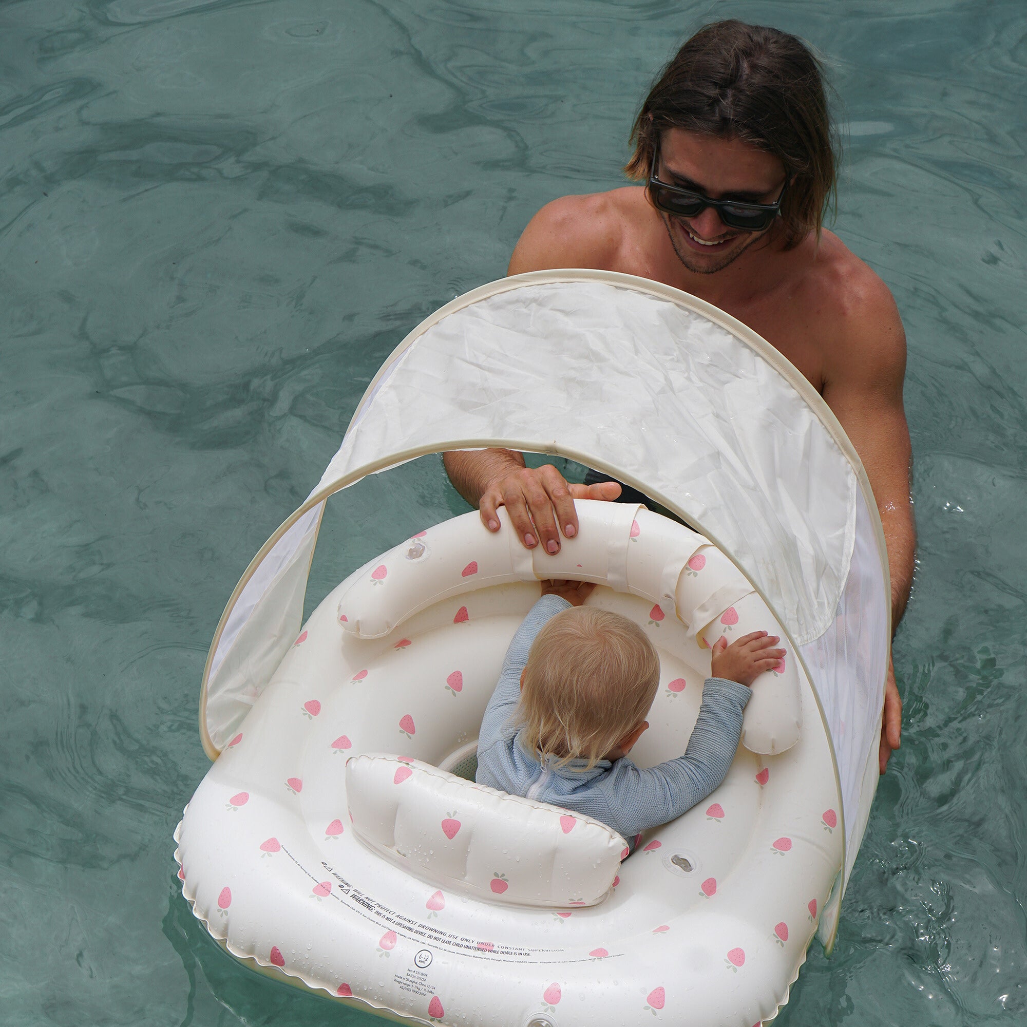 Interactive Baby Float: Strawberry Sunshine