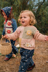 Patchwork Sweater in Meadow Bloom