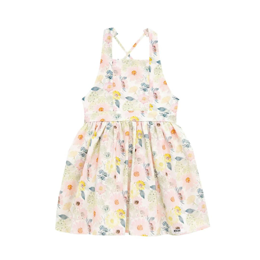 Tie Back Dress in Blooming