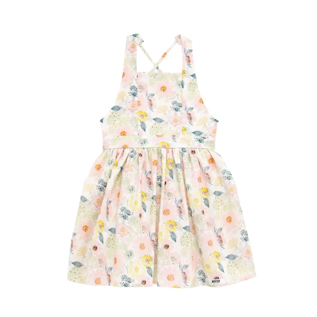 Tie Back Dress in Blooming