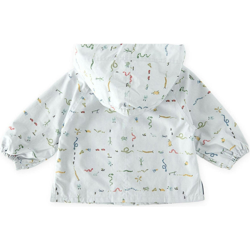 Park Jacket - Crawling Critters Blue, Multi