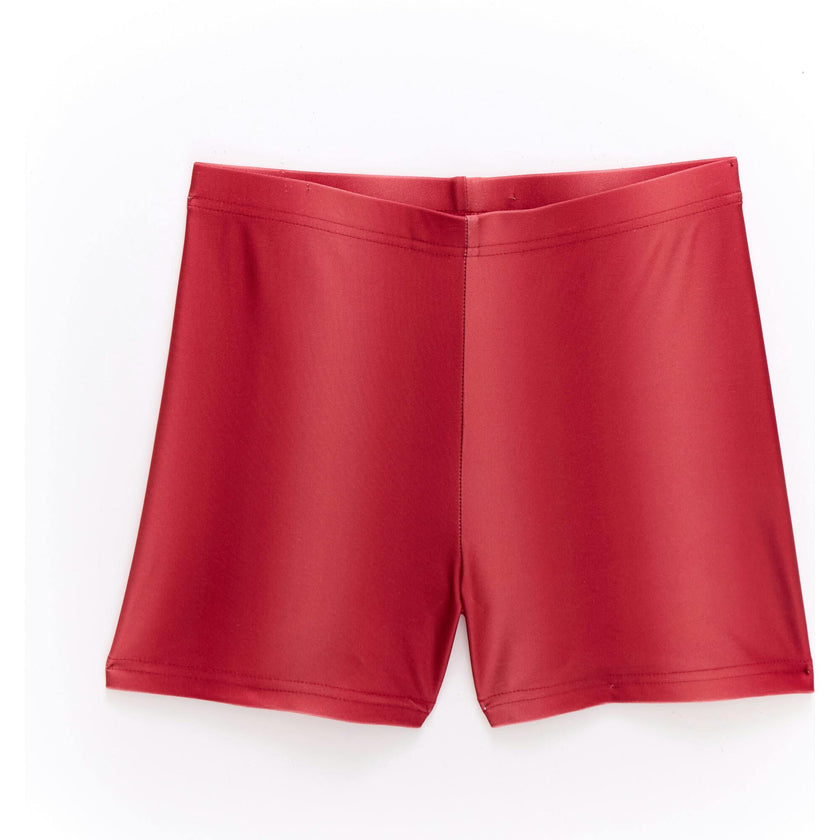 Girls Shorts in Red Ombre
