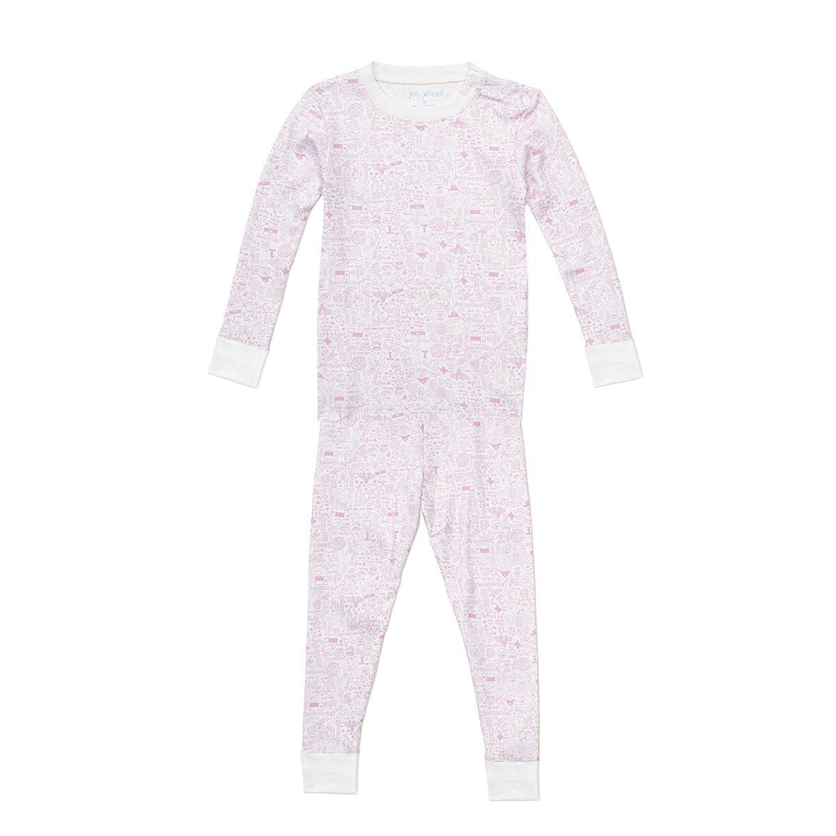 Dallas-Fort Worth Two Piece Kids Pajamas