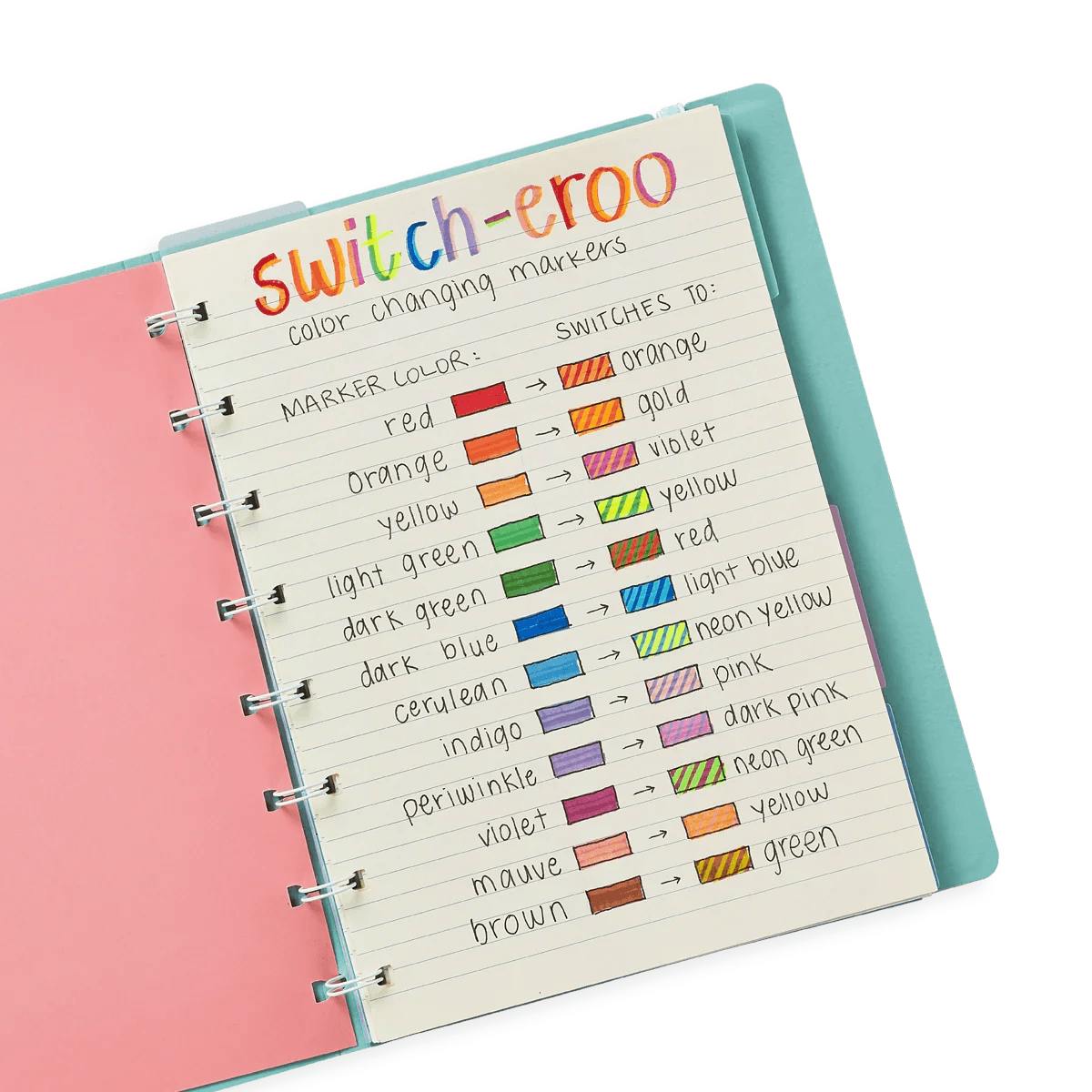 Switch-Eroo Color Changing Markers