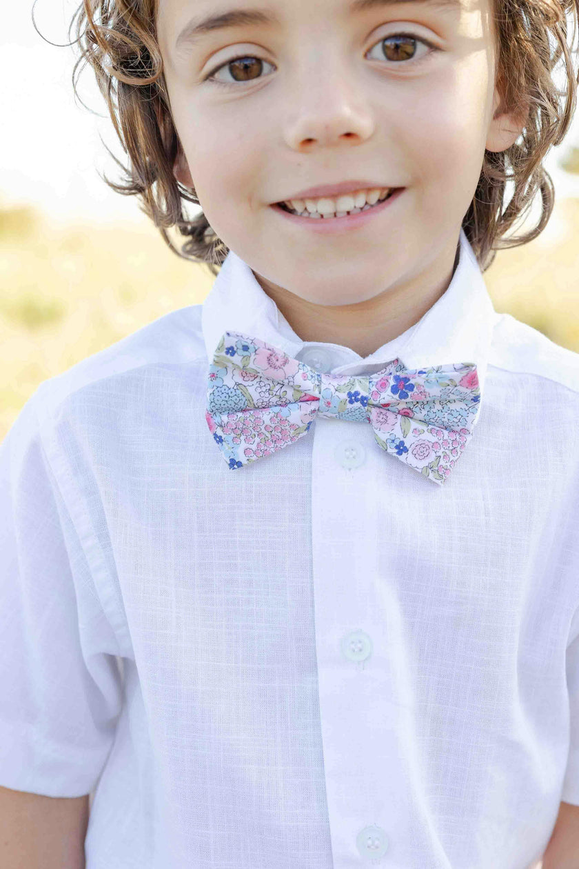 Floral Adjustable Bow Tie