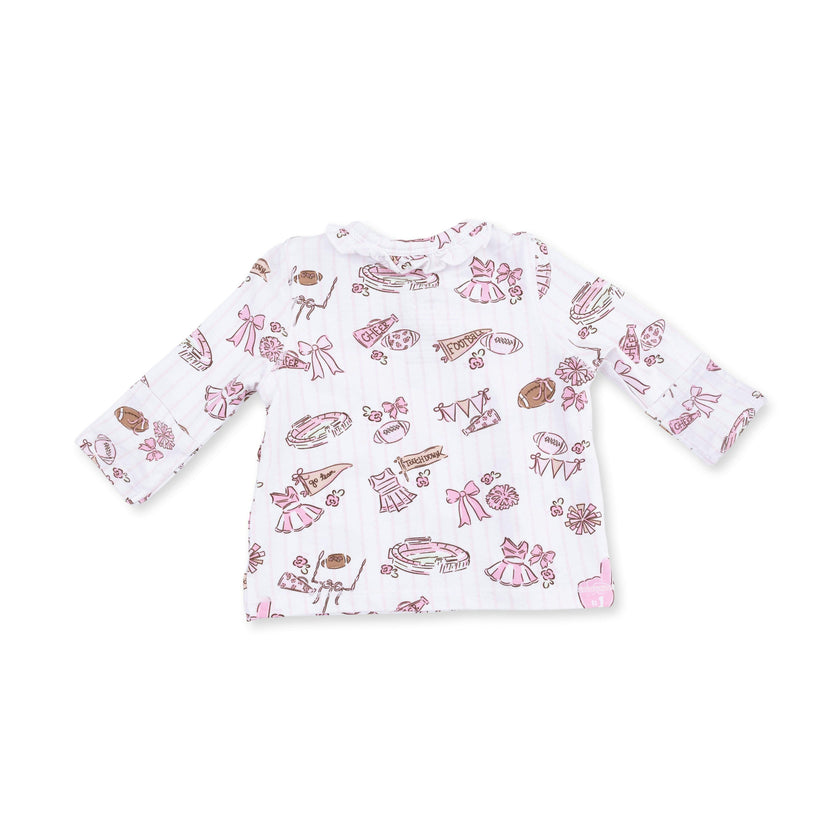 Football Cheer Nursery - Take Me Home Set with Convertible Pant