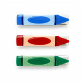 Crayons Red Blue Green Hair Clips