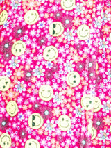 Spring Flower Plush Robe