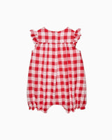Baby Gingham Ruffle Romper