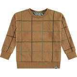 Striped Crew Neck Pullover Sweatshirt