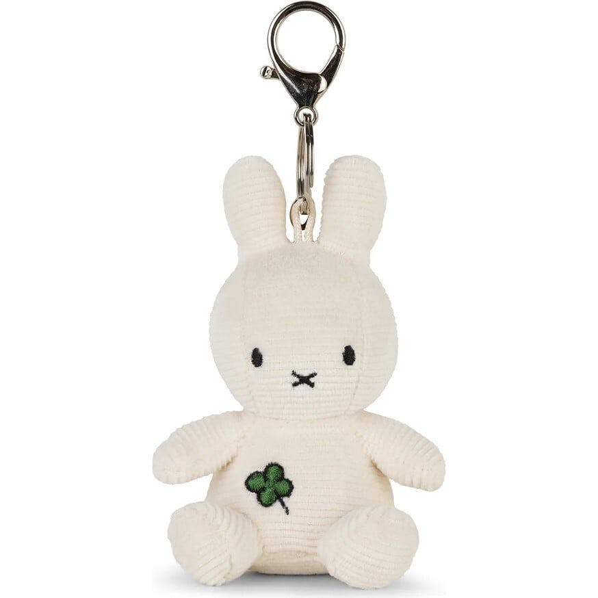 Keychain Four Leaf Clover Offwhite 4