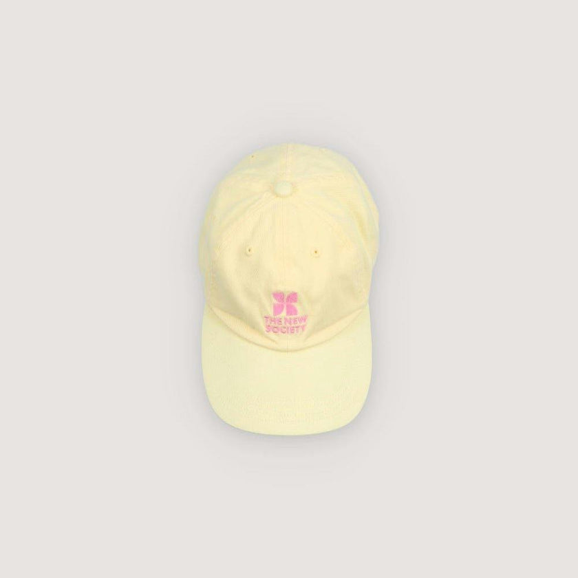 TNS Logo Cap Soft Lemon