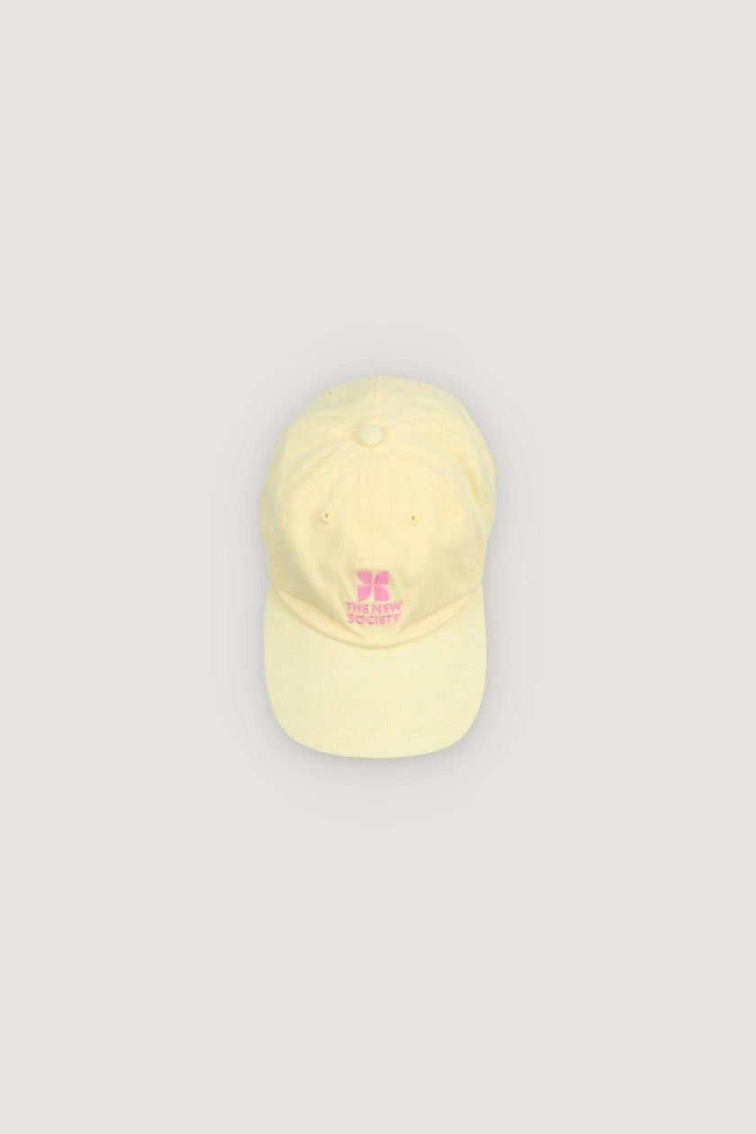 TNS Logo Cap Soft Lemon