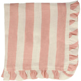Stripe Ruffle Napkin Set