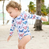 Baby Girls Rachel Suit - Vintage Butterflies