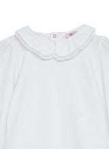 Baby Evelyn Lace Trim Bodysuit