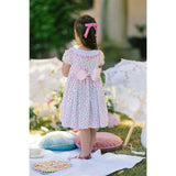 Isadora Pink Floral Empire Dress