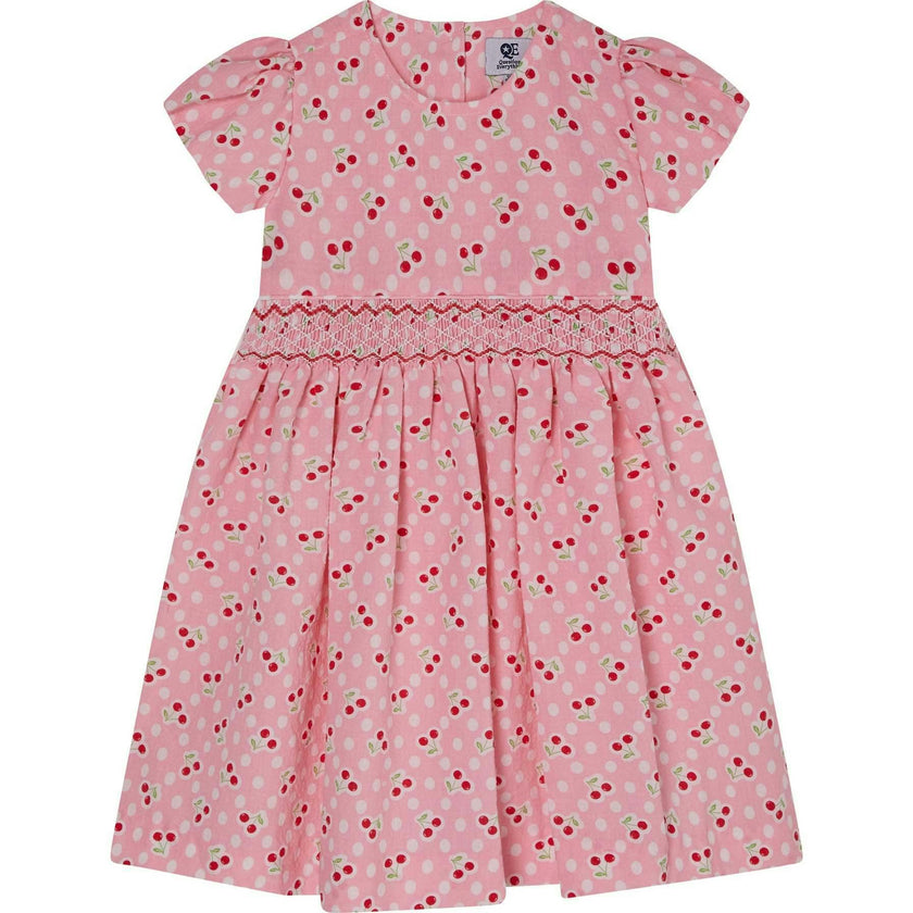 Hand-Smocked Girls Dress Sakura
