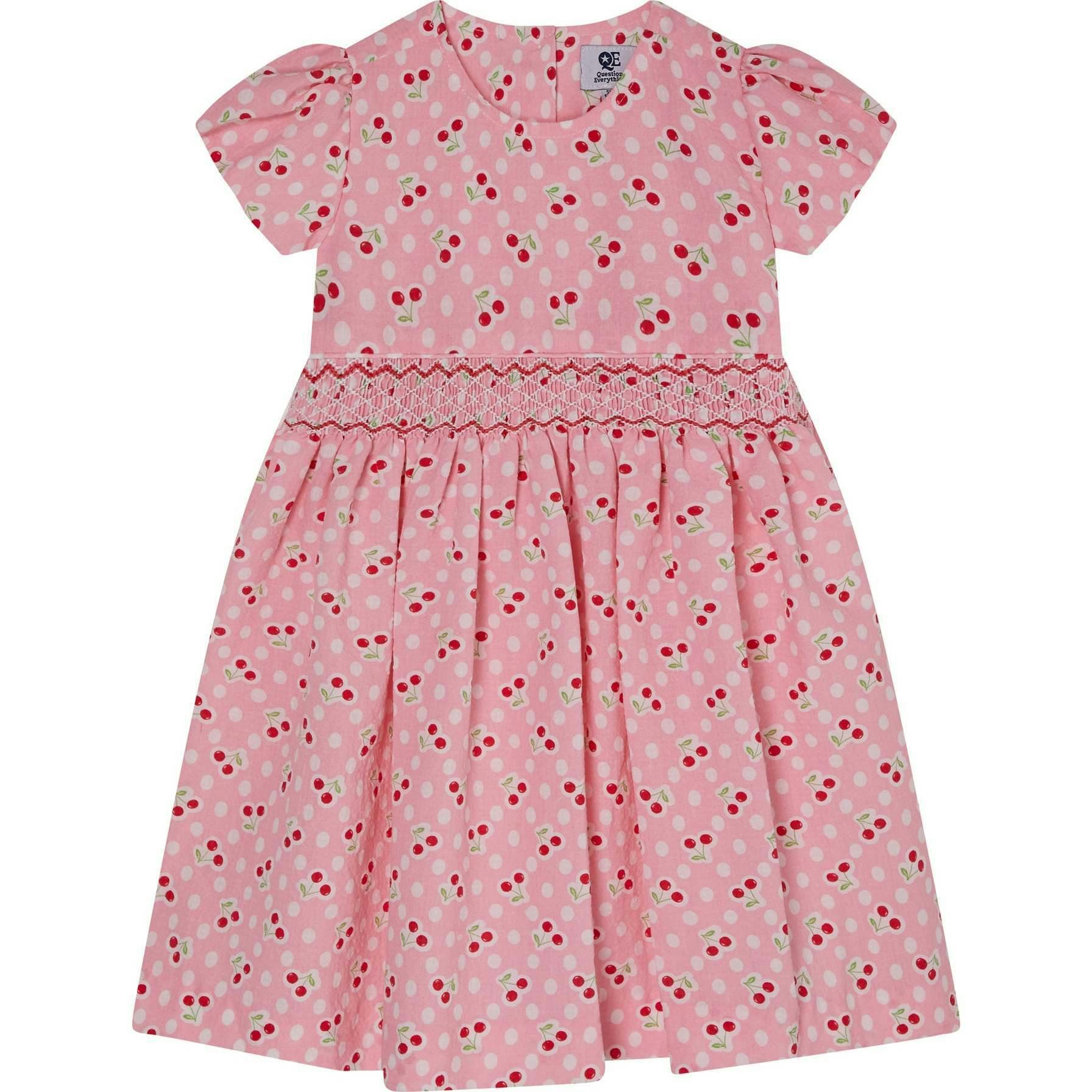 Hand-Smocked Girls Dress Sakura