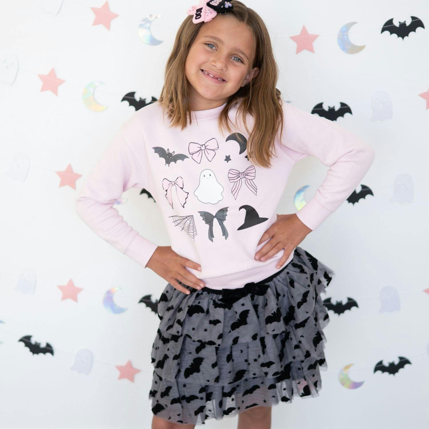 Spooky Coquette Halloween Sweatshirt