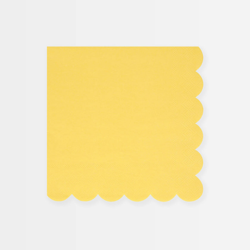 Lemon Sherbet Large Napkins