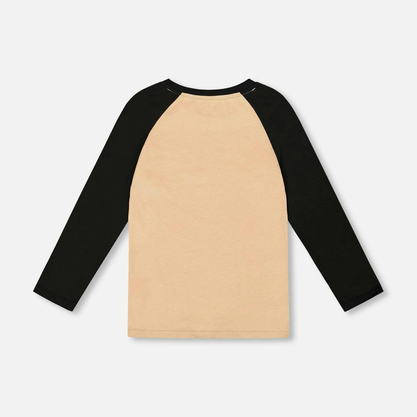 Long Raglan Sleeve Jersey Tee
