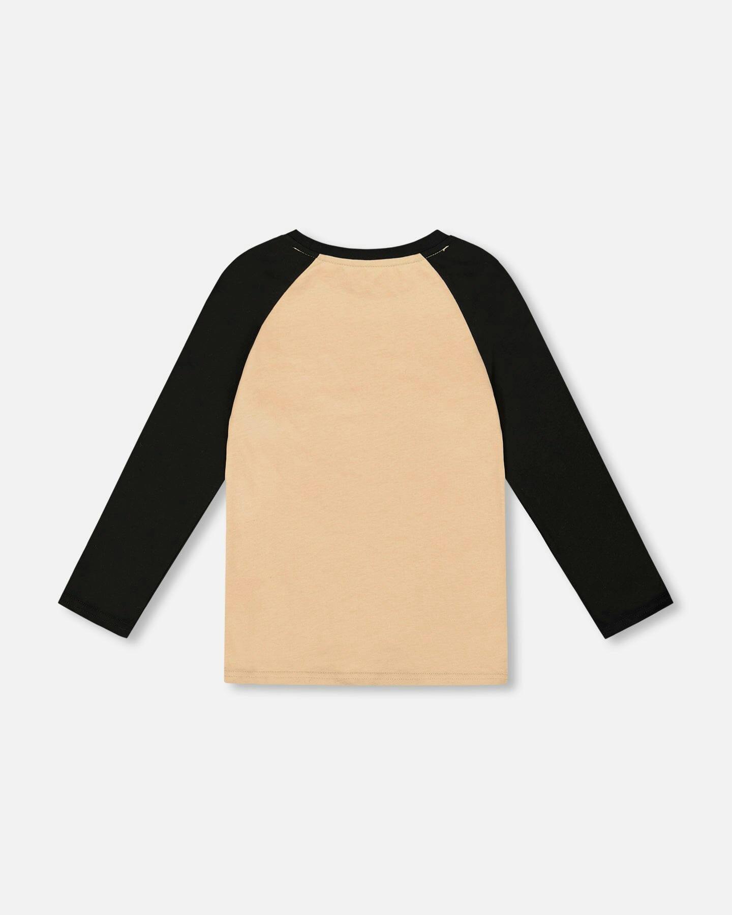 Long Raglan Sleeve Jersey Tee