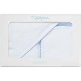 White Bubble Hooded Baby Towel