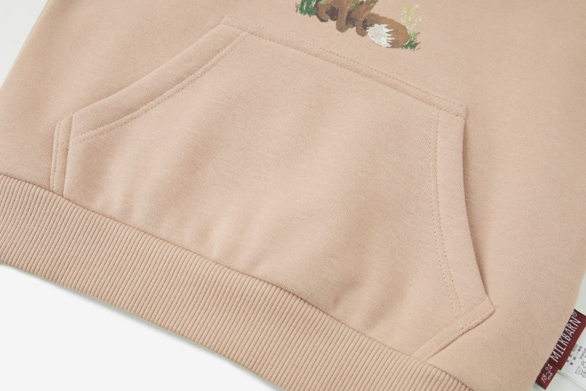 Dusty Rose Ear Hoodie