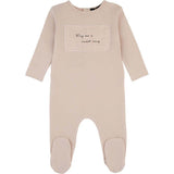 Linen Patch Footie